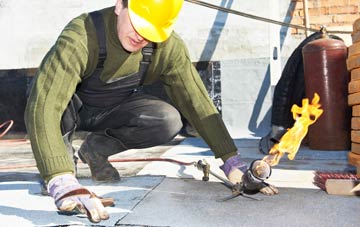 Crackthorn Corner flat roof construction