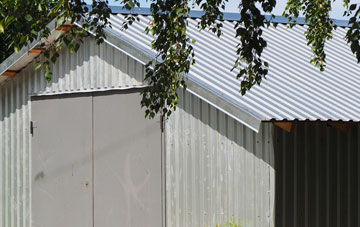 repairing Crackthorn Corner metal garage roofing
